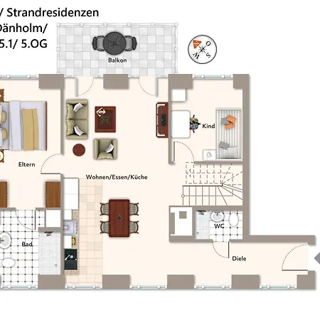 Strandresidenzen Binz-prora Strandresidenzen Binz-prora D5 1 Апартаменты Остзебад Бинц